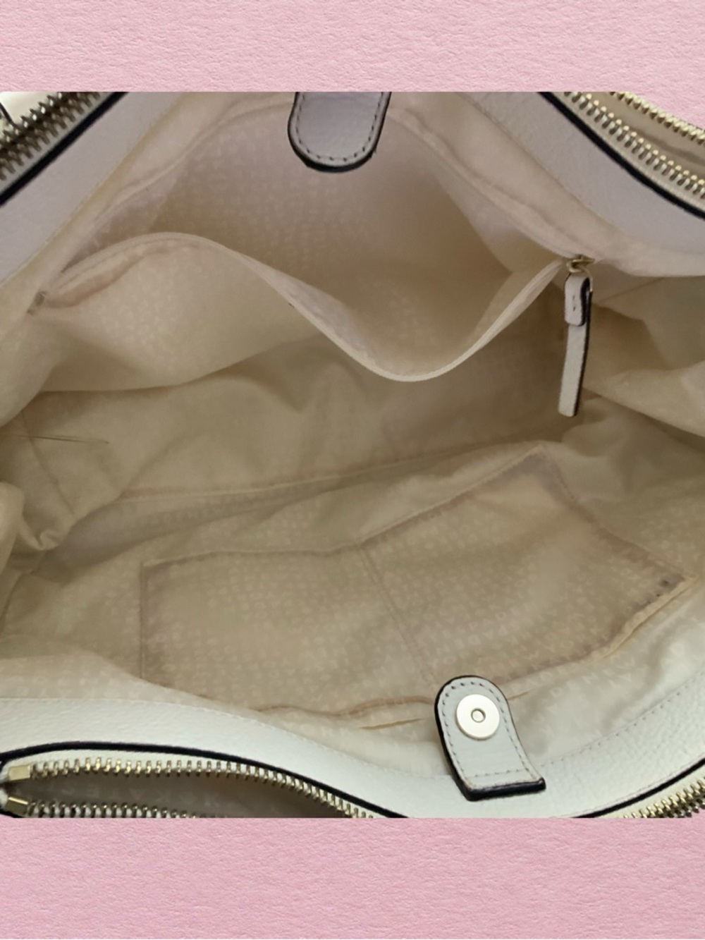 Kate Spade Leather Mulberry St Leighann Tote in Soft White - Picture 6 of 11